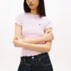 Tommy Jeans T-Shirt mit Rüschenbesatz Tommy Jeans T-Shirt mit Rüschenbesatz