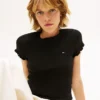 Tommy Jeans T-Shirt mit Rüschenbesatz Tommy Jeans T-Shirt mit Rüschenbesatz