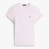 Tommy Jeans T-Shirt mit Rüschenbesatz Tommy Jeans T-Shirt mit Rüschenbesatz