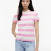 Tommy Jeans T-Shirt mit Rugby-Streifen Tommy Jeans T-Shirt mit Rugby-Streifen