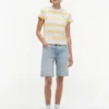 Tommy Jeans T-Shirt mit Rugby-Streifen Tommy Jeans T-Shirt mit Rugby-Streifen