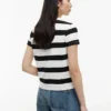 Tommy Jeans T-Shirt mit Rugby-Streifen Tommy Jeans T-Shirt mit Rugby-Streifen