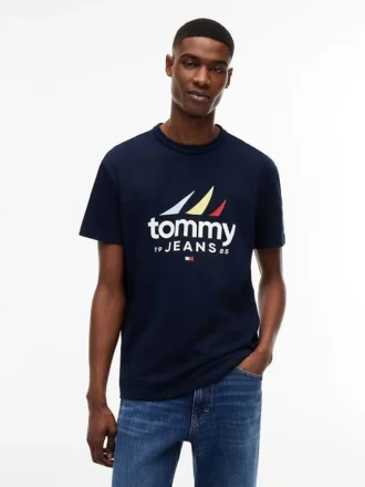 Tommy Jeans T-Shirt mit Segel-Logo
