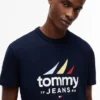 Tommy Jeans T-Shirt mit Segel-Logo Tommy Jeans T-Shirt mit Segel-Logo
