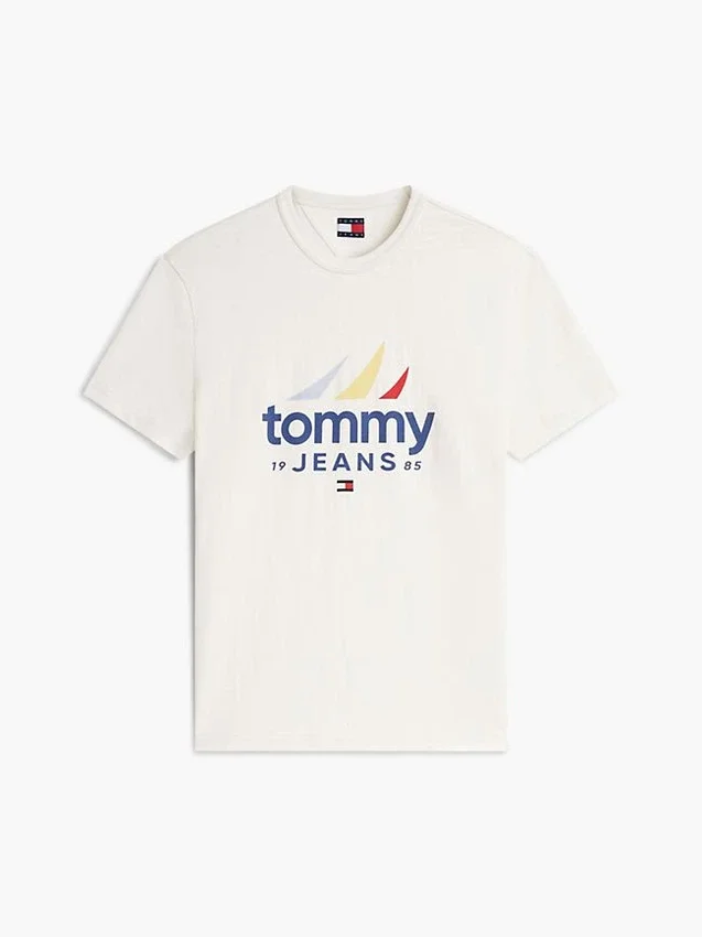 Tommy Jeans T-Shirt mit Segel-Logo Tommy Jeans T-Shirt mit Segel-Logo
