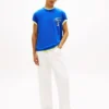 Tommy Jeans T-Shirt mit Sprühfarben-Logo Tommy Jeans T-Shirt mit Sprühfarben-Logo