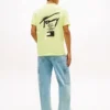 Tommy Jeans T-Shirt mit Sprühfarben-Logo Tommy Jeans T-Shirt mit Sprühfarben-Logo