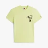 Tommy Jeans T-Shirt mit Sprühfarben-Logo Tommy Jeans T-Shirt mit Sprühfarben-Logo