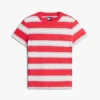 Tommy Jeans T-Shirt mit Streifen in Regular Fit Tommy Jeans T-Shirt mit Streifen in Regular Fit