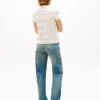 Tommy Jeans T-Shirt mit Streifen in Regular-Passform Tommy Jeans T-Shirt mit Streifen in Regular-Passform