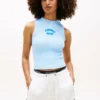 Tommy Jeans Tanktop mit aufgedrucktem Logo Tommy Jeans Tanktop mit aufgedrucktem Logo