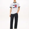 Tommy Jeans Wavy Flag Ringer T-Shirt Tommy Jeans Wavy Flag Ringer T-Shirt