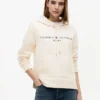 Tommy Logo Fleece-Hoodie