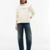 Tommy Logo Fleece-Hoodie