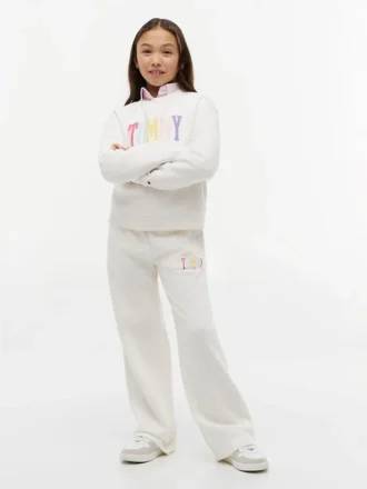Tommy Logo-Hose mit weitem Bein für Kinder