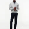 Tommy Logo Sweatshirt mit Viertelreißverschluss Tommy Logo Sweatshirt mit Viertelreißverschluss