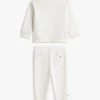 Tommy-Logo-Sweatshirt- und Hosen-Set für Babys