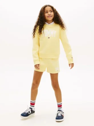 Tommy Logo Sweatshorts für Kinder
