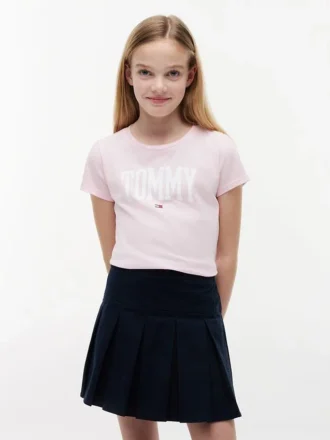 Tommy-Logo-T-Shirt für Kinder