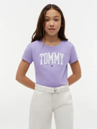 Tommy-Logo-T-Shirt für Kinder
