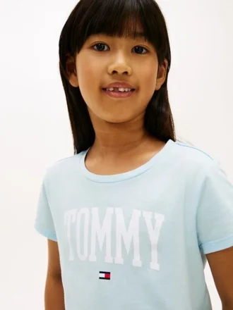 Tommy-Logo-T-Shirt für Kinder