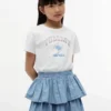 Tommy-Logo-T-Shirt mit Strasssteinen für Kinder Tommy-Logo-T-Shirt mit Strasssteinen für Kinder