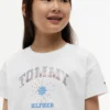 Tommy-Logo-T-Shirt mit Strasssteinen für Kinder Tommy-Logo-T-Shirt mit Strasssteinen für Kinder