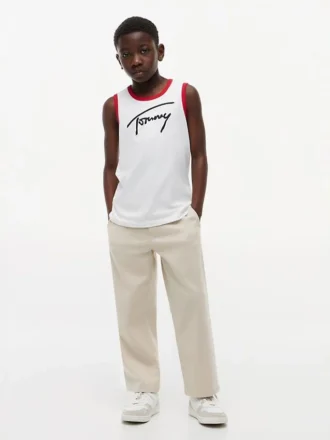 Tommy-Logo-Tanktop für Kinder