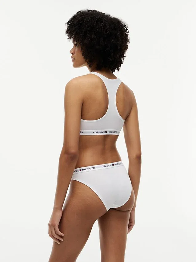 Tommy Logo Unlined Bralette Tommy Logo Unlined Bralette