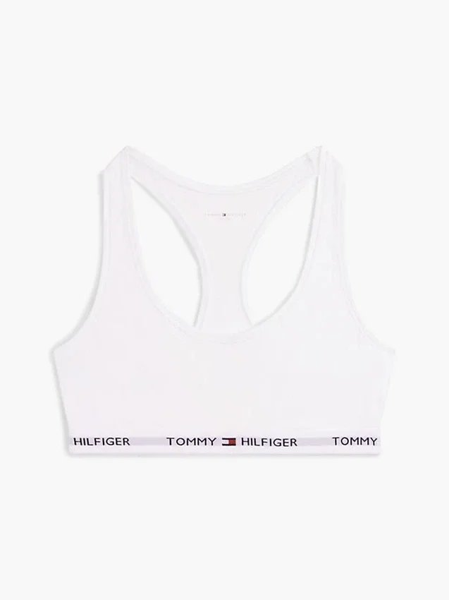 Tommy Logo Unlined Bralette Tommy Logo Unlined Bralette