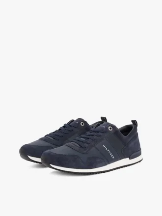 Tommy Sneaker aus Wildleder-Mix