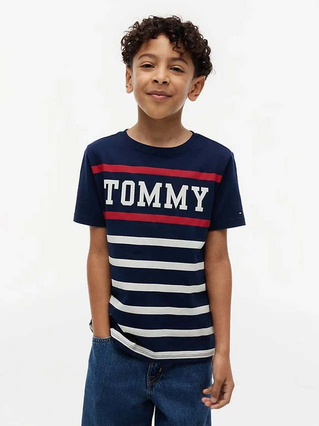 Tommy Stripe T-Shirt für Kinder Tommy Stripe T-Shirt für Kinder