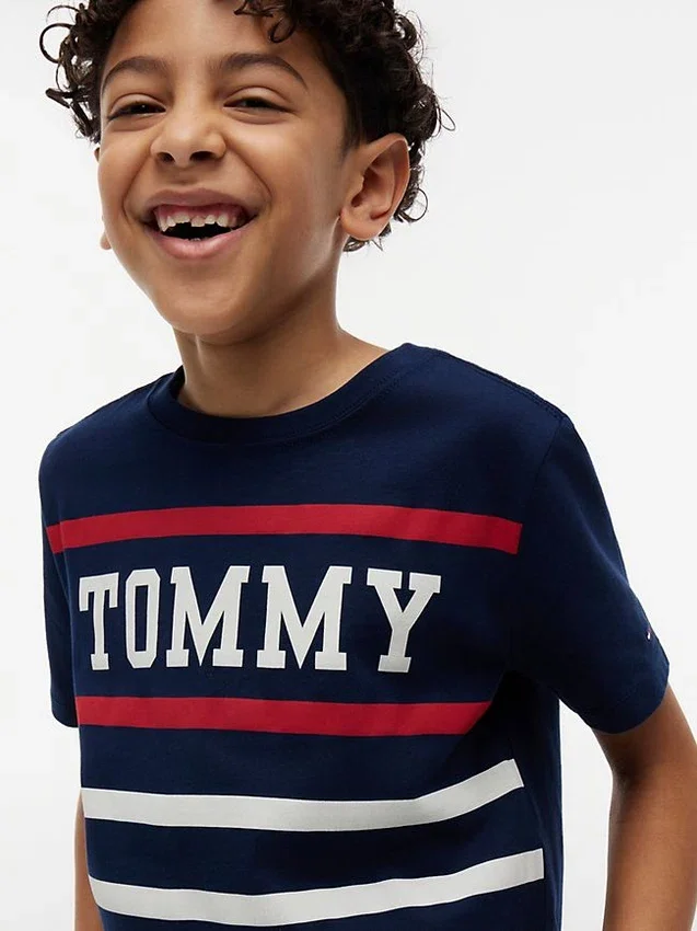 Tommy Stripe T-Shirt für Kinder Tommy Stripe T-Shirt für Kinder