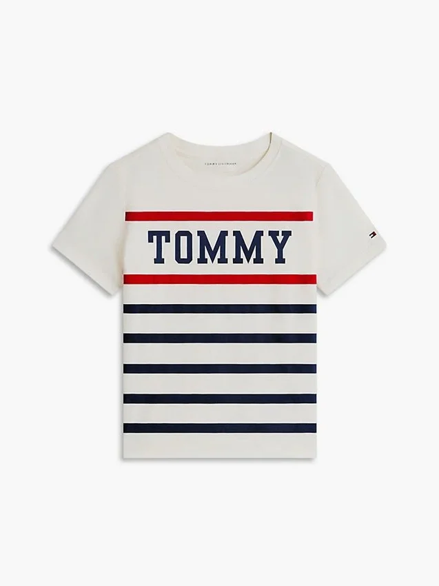 Tommy Stripe T-Shirt für Kinder Tommy Stripe T-Shirt für Kinder