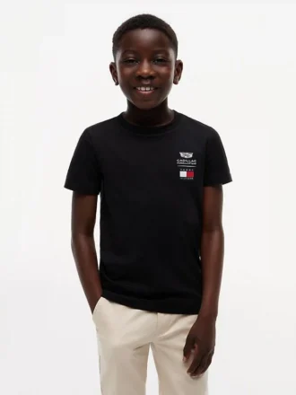 Tommy x Cadillac F1® Team Logo T-Shirt für Kinder
