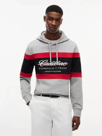 Tommy x Cadillac F1® Team Script Hoodie