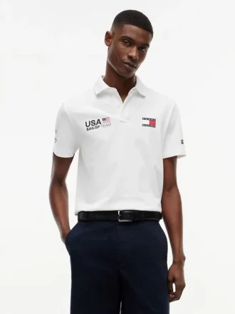 Tommy x US SailGP Team Replica Polo