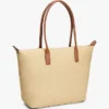 Tote-Bag aus Raffia mit Monogramm-Logo Tote-Bag aus Raffia mit Monogramm-Logo
