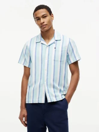 Twill-Camp-Hemd in Regular Fit