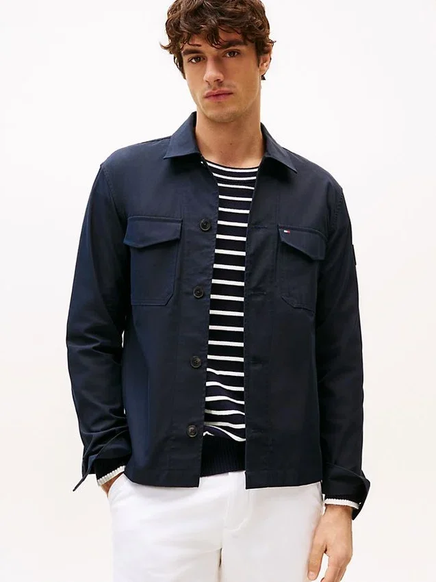 Twill-Hemdjacke Twill-Hemdjacke
