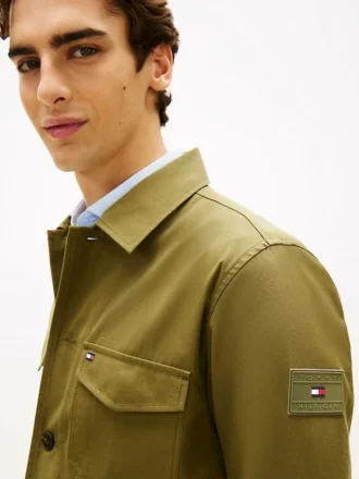 Twill-Hemdjacke