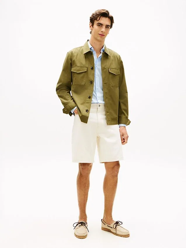 Twill-Hemdjacke Twill-Hemdjacke