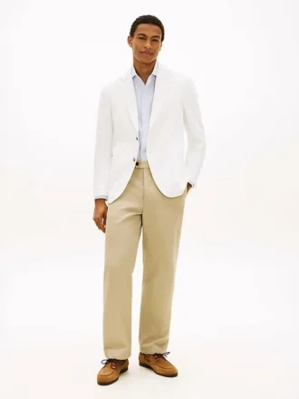 Ungefütterter Twill-Blazer Ungefütterter Twill-Blazer