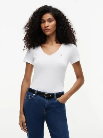 V-Ausschnitt „Favorite“ T-Shirt