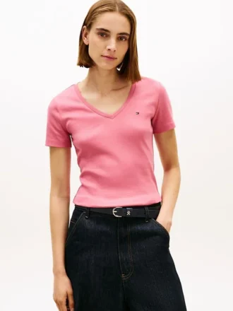 V-Ausschnitt „Favorite“ T-Shirt