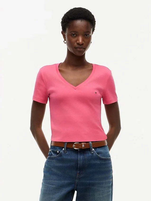 V-Ausschnitt „Favorite“ T-Shirt V-Ausschnitt „Favorite“ T-Shirt