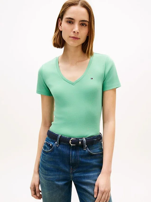V-Ausschnitt „Favorite“ T-Shirt V-Ausschnitt „Favorite“ T-Shirt