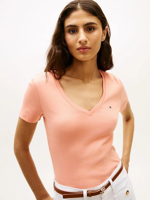 V-Ausschnitt „Favorite“ T-Shirt V-Ausschnitt „Favorite“ T-Shirt