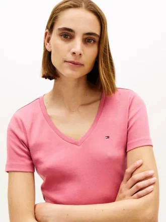V-Ausschnitt „Favorite“ T-Shirt