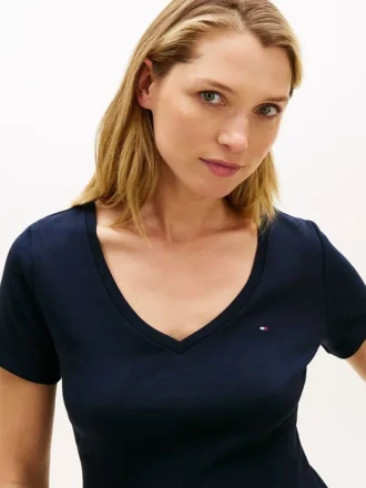 V-Ausschnitt „Favorite“ T-Shirt